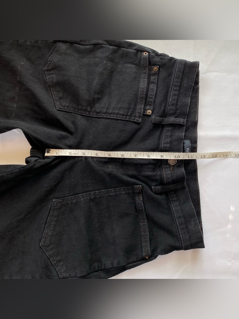 Ruti Dusted Black The Slouchy Jeans 2.0 Size 8 Quiet Luxury Minimal - Picture 15 of 16